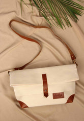 Fendi Canvas Fabric Sling Bag